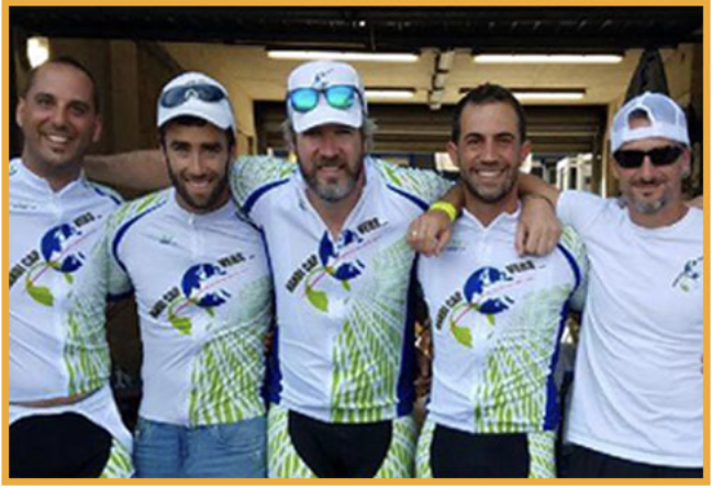 Nos coureurs au grand coeur