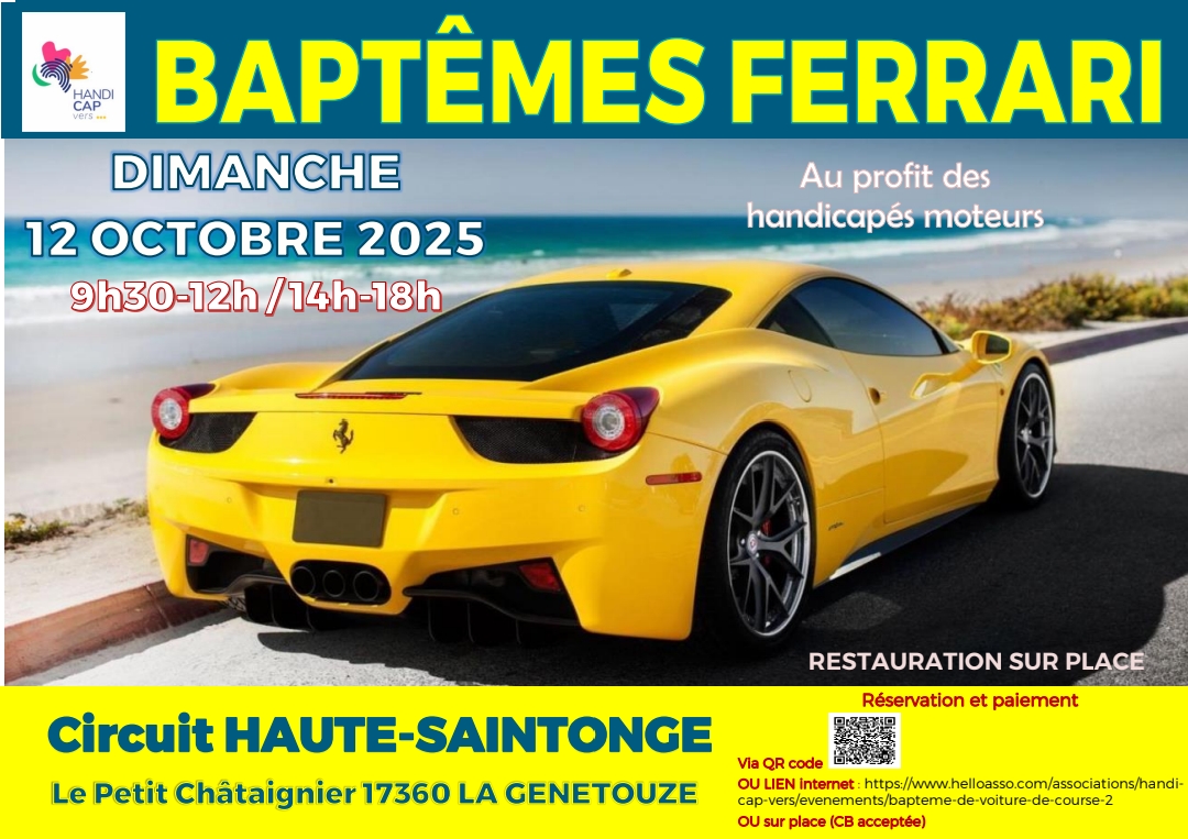 Journée Baptêmes Ferrari 2025 : 8ème édition